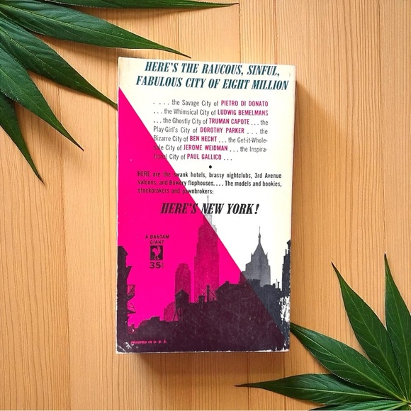 Vintage 1954 Manhattan: Stories from the Heart of a Great City - First Edition - Picture 2 of 9